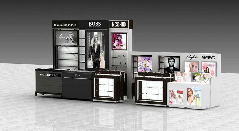 化妝品展柜設計 化妝品展柜設計